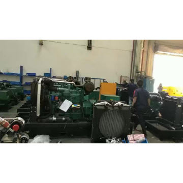 Promotion sale genset 350kw diesel generator set with brushless pure copper alternator